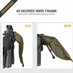 Feyachi SC55 Sand Brass Shell Catcher for Rifle Range Shooting