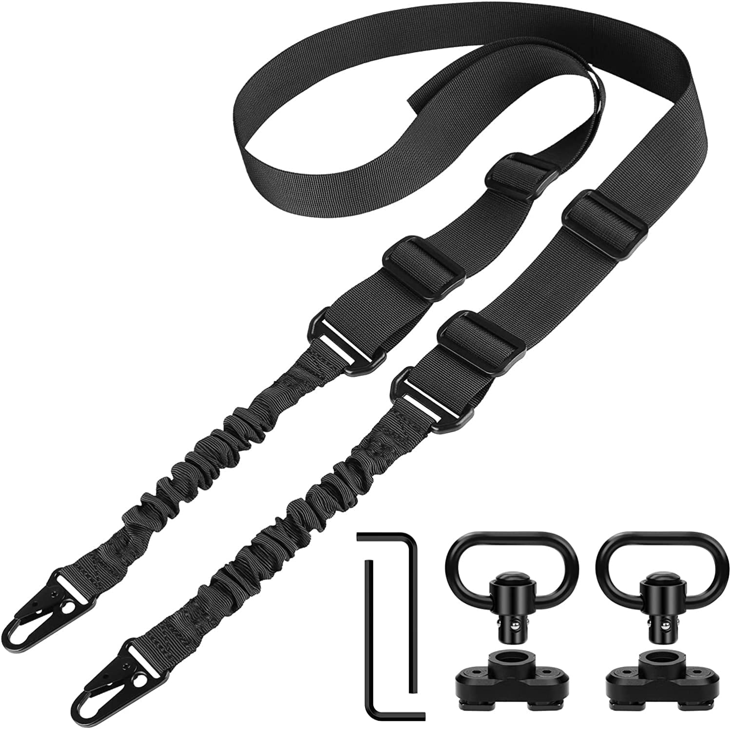 Feyachi L46 Tactical Sling - Adjustable Mlok Black