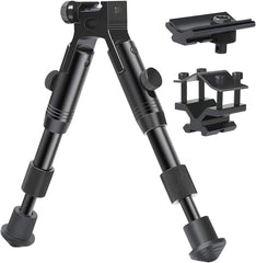 Feyachi RB5010 Rifle Bipod - Tactical Adjustable Mount Combo