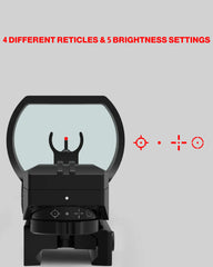Feyachi M37&RS-30 Red Dot Magnifier Combo - Reflex Sight & Flip Mount(new)