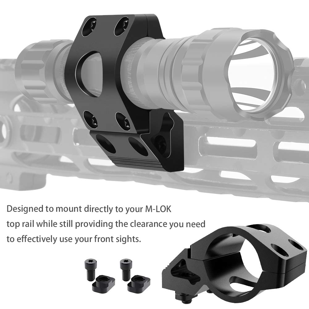 Feyachi FM58 Offset Flashlight Mount - Mlok System