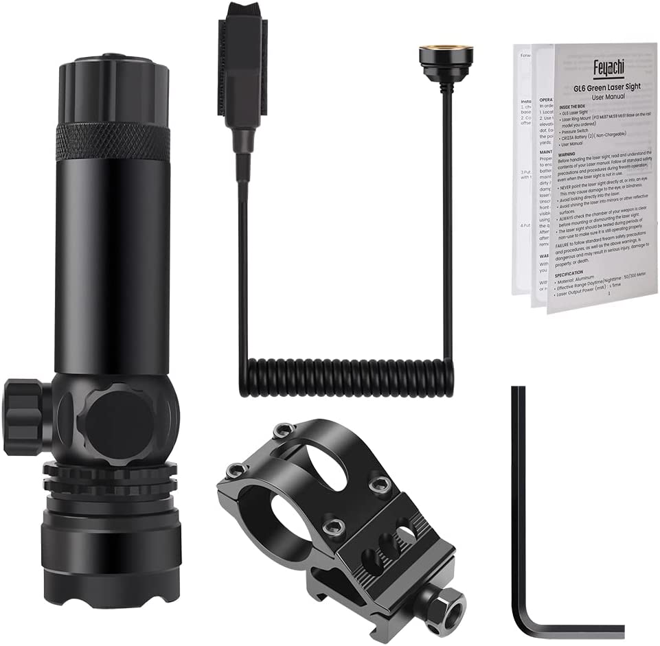 Feyachi GL41 Green Laser Sight - Picatinny Rail Mount