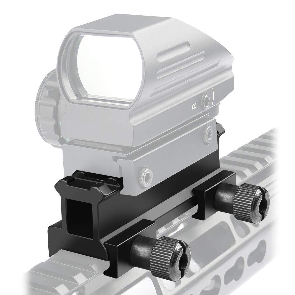 Feyachi RM62 Picatinny Riser Mount - With See Through Hole