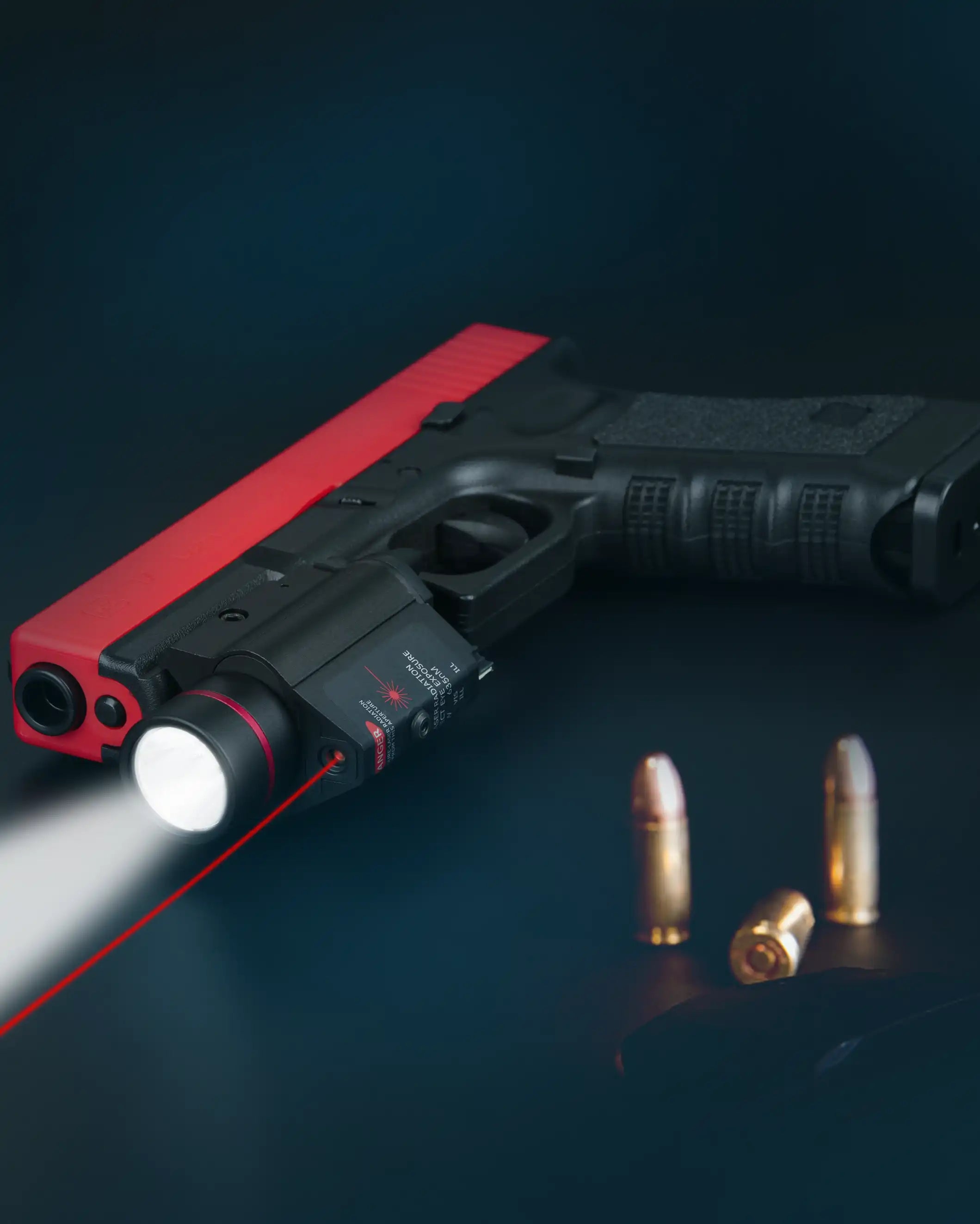 Feyachi LF-38 Red Laser Flashlight Combo - 200 Lumen Tactical feyachi Default Title Default Title-