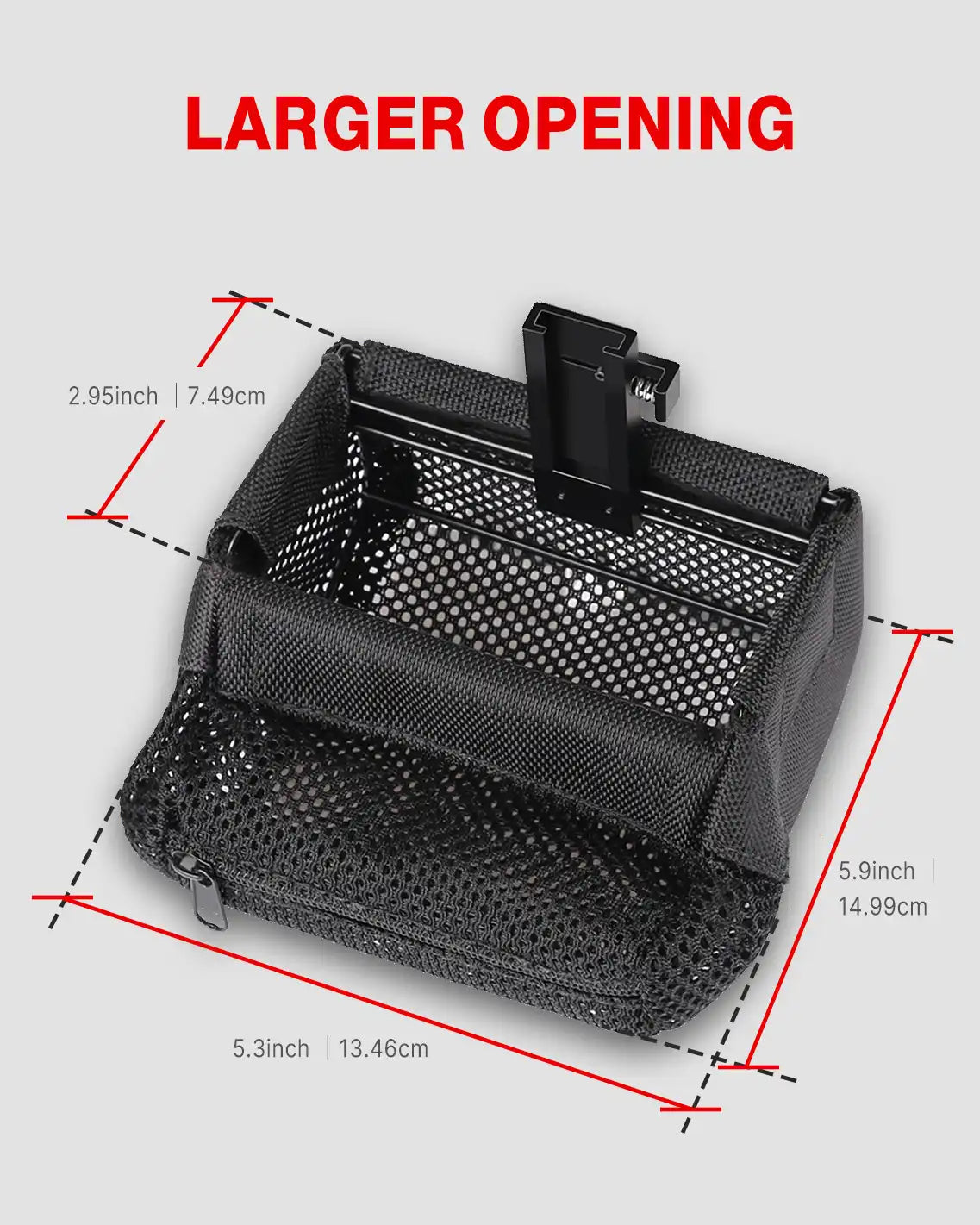 Feyachi SC80 Brass Catcher - Picatinny Rail Net